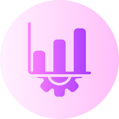 performance gradient icon
