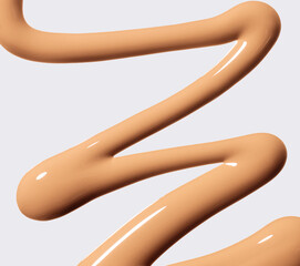 makeup cosmetics textures, foundation\concealer\primer swatch