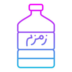 Fototapeta premium Zamzam Icon
