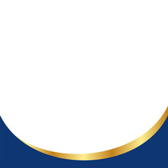 Business Footer Gold Element