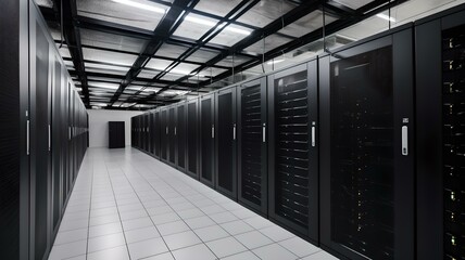 Exploring a State-of-the-Art Data Center Server Room