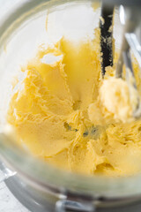 Panda shaped shortbread cookies with chocolate icing