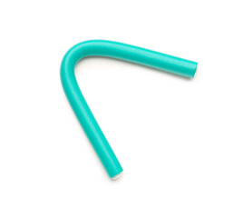 Hair curler isolated on white background