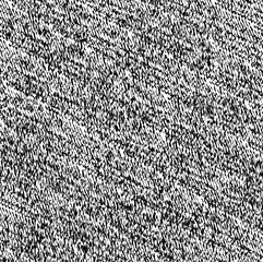 Abstraction imitates white noise from TV