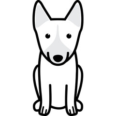 Swedish Vallhund Dog Breed Cartoon Kawaii Sketch Hand Drawn Watercolor Painting Silhouette Sticker Illustration Sublimation EPS Vector Graphic