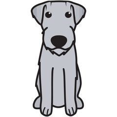 Russell Terrier Dog Breed Cartoon Kawaii Sketch Hand Drawn Watercolor Painting Silhouette Sticker Illustration Sublimation EPS Vector Graphic