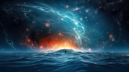 Fototapeta na wymiar Nebula Dream 001