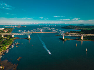 Obraz premium Canal de Panamá