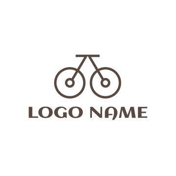 Unicycle Transportation Glyph silhouette Icon line design. Unicycle, bike, circus black logocon. Isolated on white background