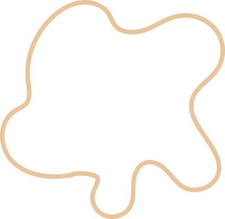 Organic Random Abstract Shape Illustration