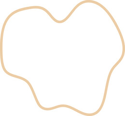 Organic Random Abstract Shape Illustration