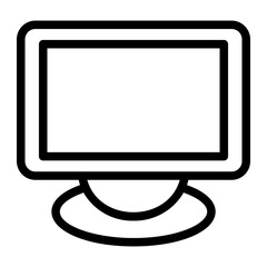 computer line icon