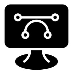 graphic editor glyph icon