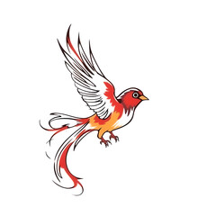 illustration of a bird