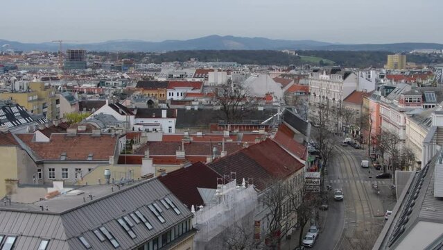 Top view of the streets of Vienna 1.