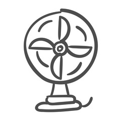 Obraz premium fan icon