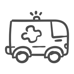 emergency car icon