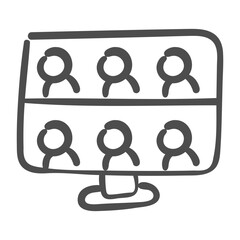 online meeting icon