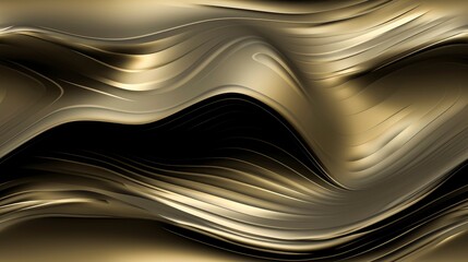 abstract gradient metallic colors background silver silk  curve waves concept, OS fluidic layers warm rainbow colorful modern timeless transition pastel like digital flow, generative ai