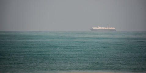 ship in the sea