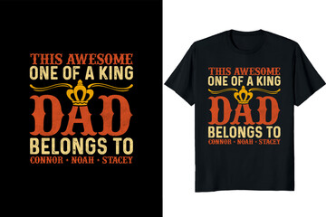 Father's day t-shirt design