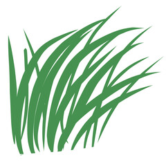 Fototapeta premium Flat Grass 