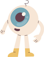 Staying Eyeball Character