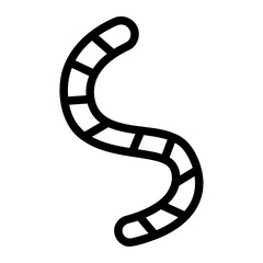 worm line icon