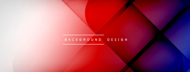 Abstract vector background. Shadow lines and lights with round elements and circles composition. Vector Illustration For Wallpaper, Banner, Background, Card, Book Illustration, landing page