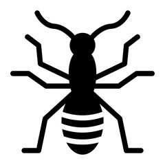 bug glyph icon