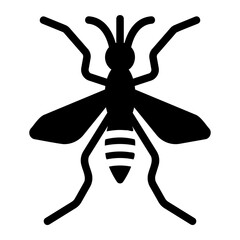 mosquito glyph icon