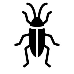roach glyph icon