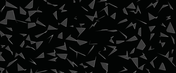 abstract black and white background. Diagonal triangle texture.