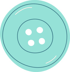 Round Clothes Button