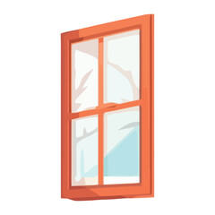 Modern glass window frame design with elegance