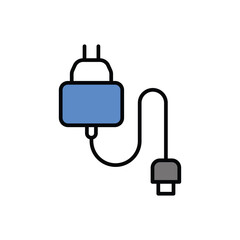 Charger icon vector stock.
