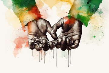 Breaking chains in juneteenth and african liberation day, generative AI