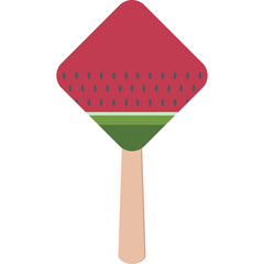 Watermelon Candy Stick Cool Fresh Summer Food Fruit Eating
