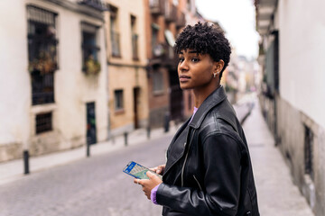 Tourist Woman in the Street