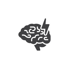 Brainstorming vector icon