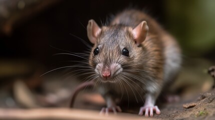 Adorable Brown Rat