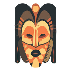 Avatar in spooky costume, evil grin