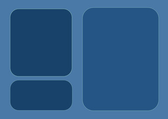 blue square button