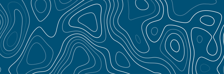 Topographic map. Geographic mountain relief. Abstract lines background. Contour maps. Vector illustration.