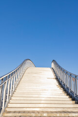 Stairway to the blue sky