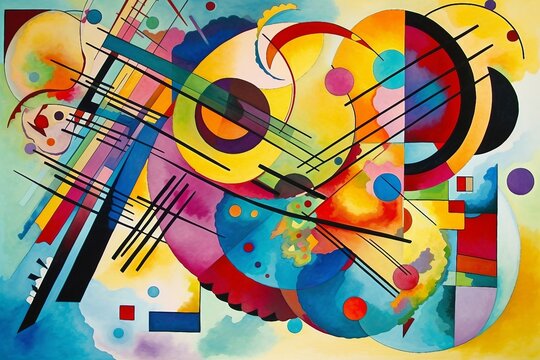 abstract music notes background