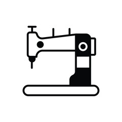 Sewing Machine icon vector stock.
