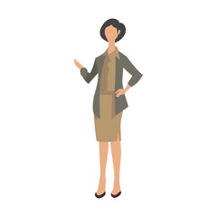 Fototapeta premium Teacher Illustration