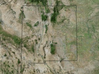 New Mexico, United States of America. High-res satellite. No legend
