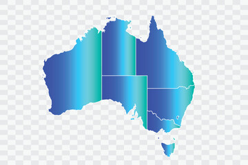 Australia Map teal blue Color Background quality files png